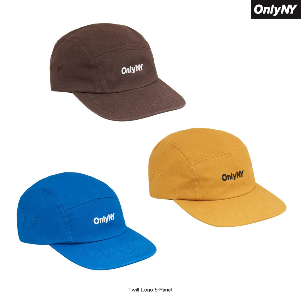 Only NY Twill Logo 5-Panel Hat Cap キャップ | discovermediaworks.com