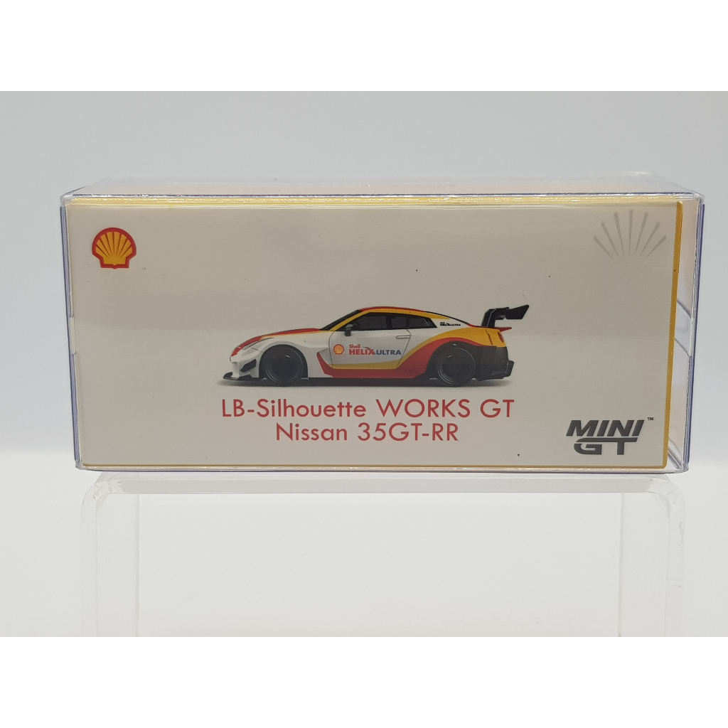 【小車停車場】Mini GT 262 Nissan R35 GTR 35GT-RR GT 殼牌 已拆