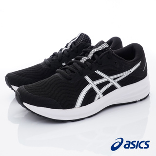 ASICS日本亞瑟士>運動休閒跑鞋-1011A823-001黑白-26-29cm(男段)