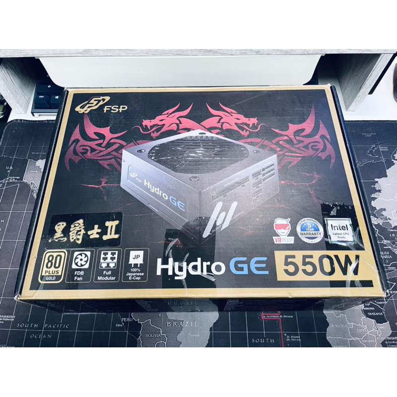 (已預訂)FSP全漢 黑爵士II 550W 金牌全模組