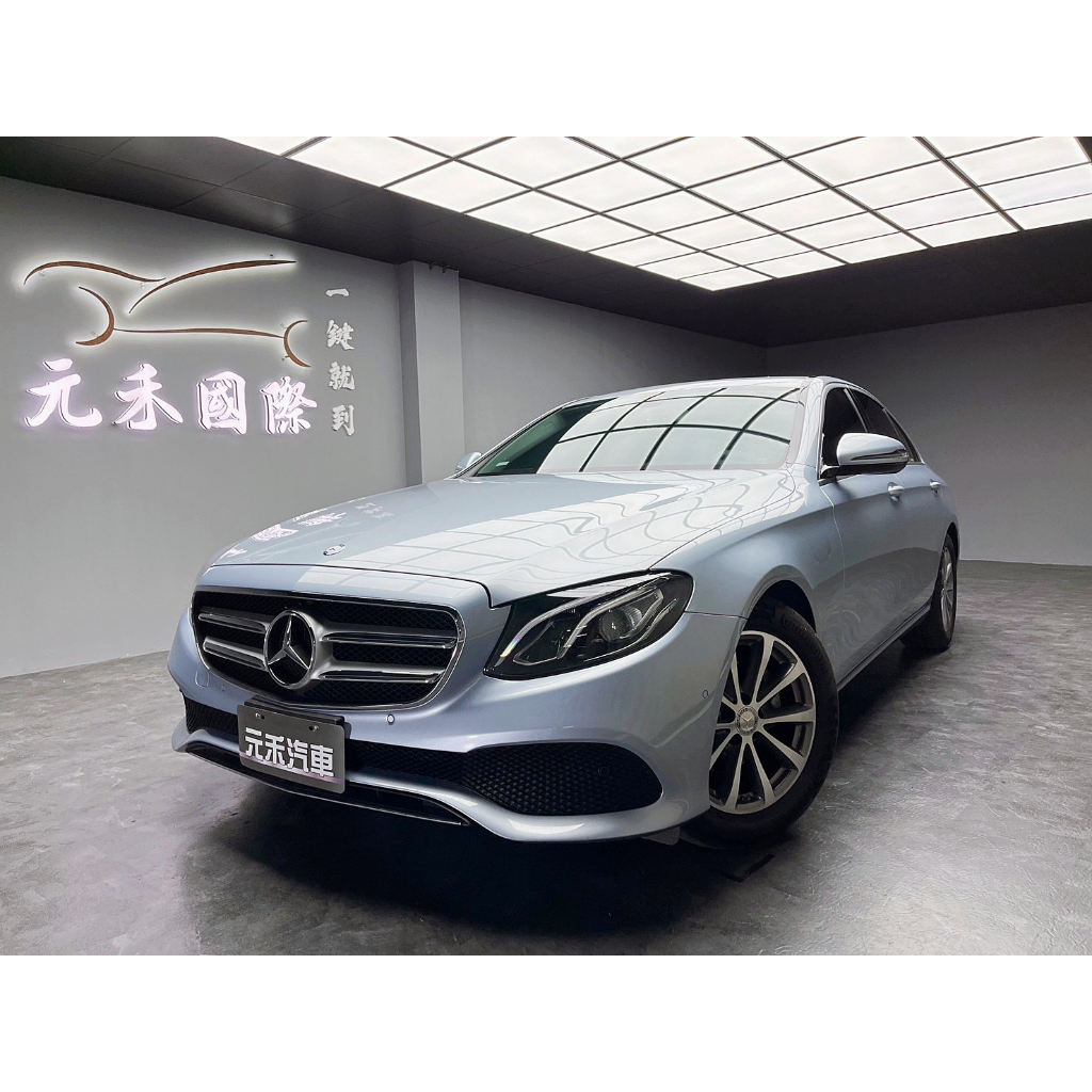 (124)正2016年出廠 W213型 M-Benz E-Class Sedan E200 2.0 實車實價保證『129