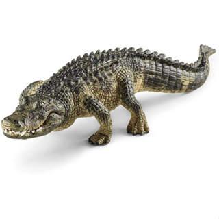 恐龍動物模型 Schleich 14727 短吻鱷 鱷魚