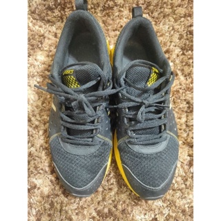 Asics亞瑟士男 GEL-ENGAGE3C US 8.5 訓練鞋黑色黃色 S411L 3c