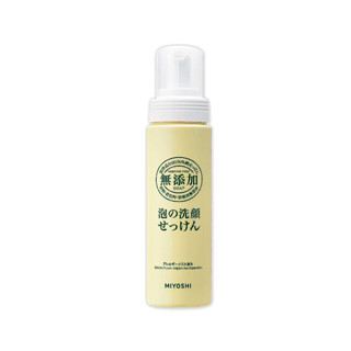 日本 MIYOSHI 無新增 泡沫 洗顏乳 180m 200ml 純皂 溫和保濕 潔顏慕絲 保水 洗面乳 粉刺清潔 洗臉