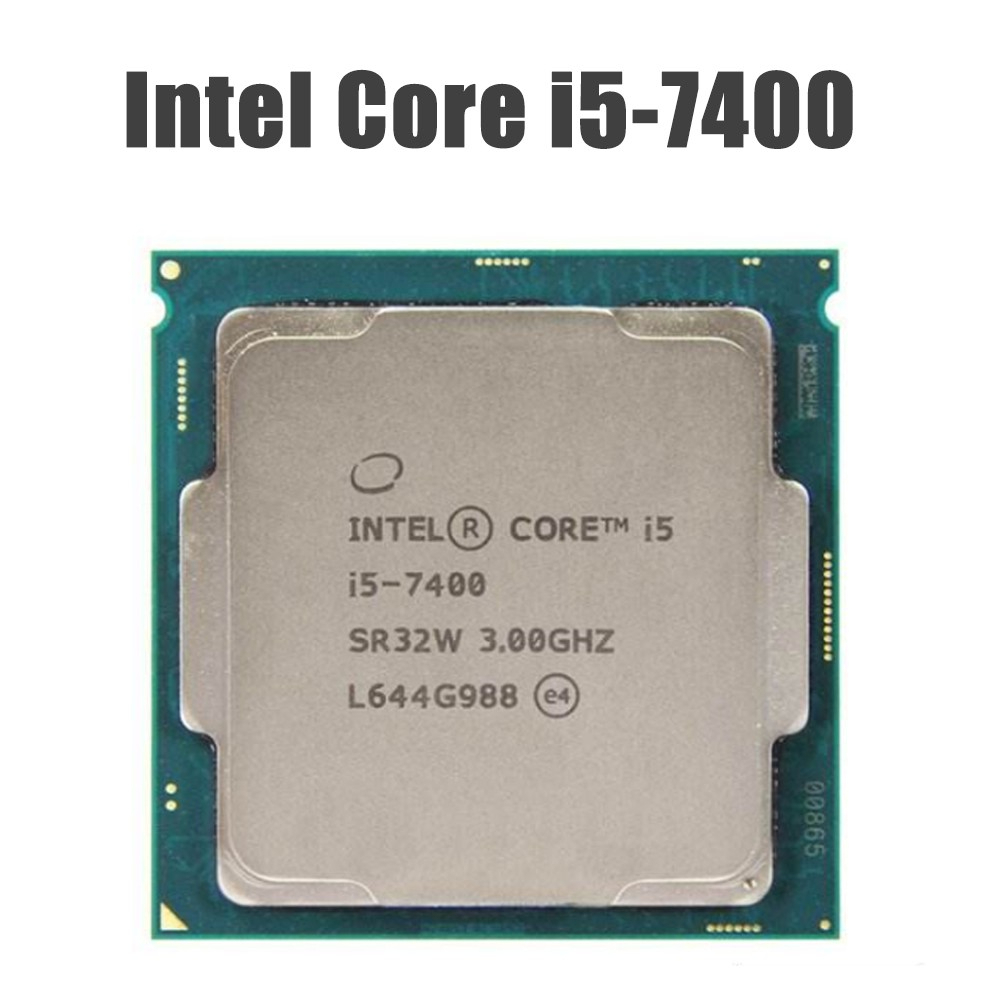 Intel Core i5-7400 處理器(6M 快取，最高3.50 GHz)