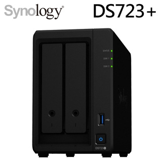 【現折250】Synology 群暉 DS723+ 2bay NAS網路儲存伺服器 雲端 儲存裝置 全新公司貨