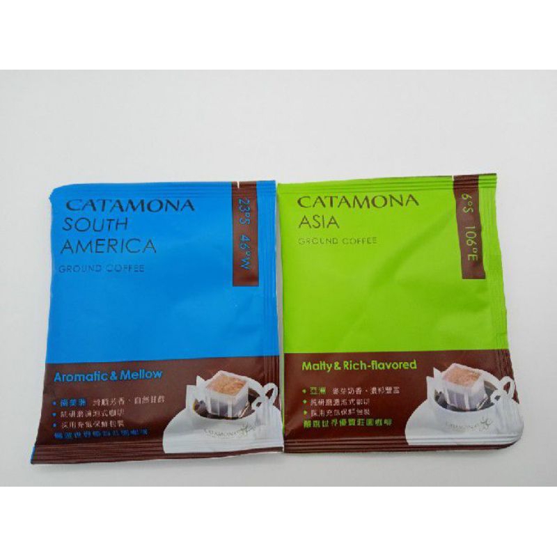 CATAMONA 卡塔摩納濾掛咖啡   南美洲風味、亞洲風味