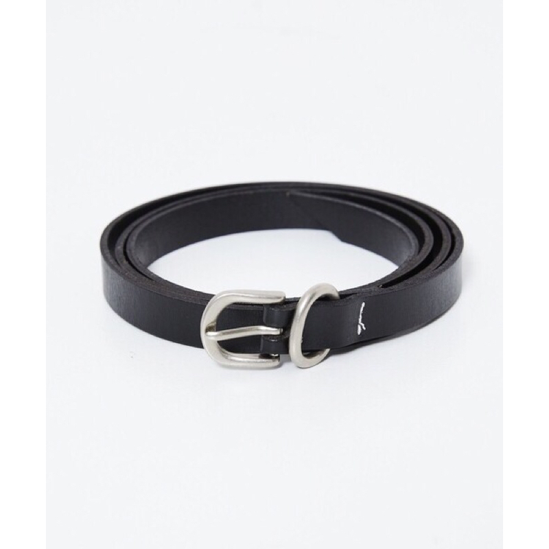 FREAK’S STORE NARROW LONG BELT (BLACK) 黑色合成皮革細長腰帶