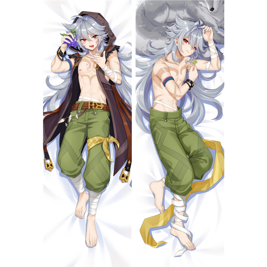 <<原神----雷澤 狼少年>>花吹雪精品 動漫抱枕 等身抱枕套 枕頭【多種規格】