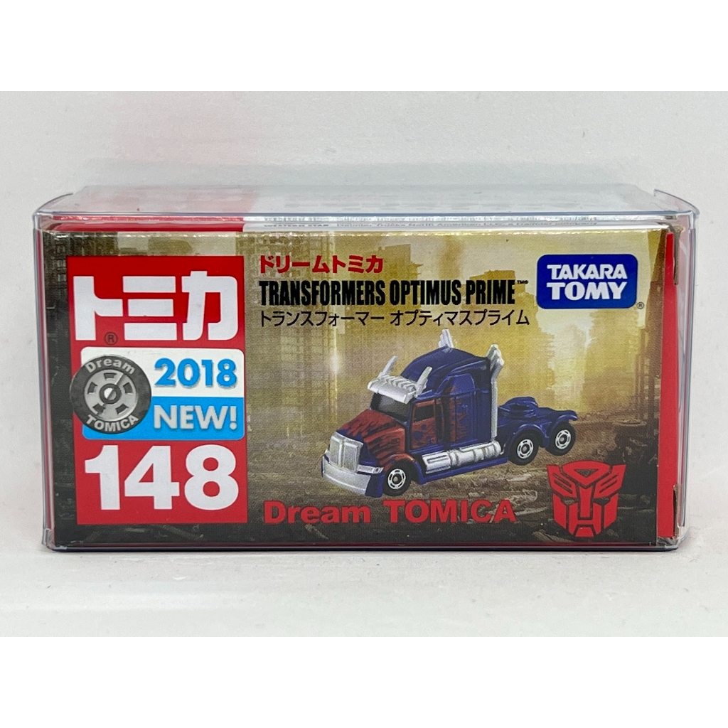 ～阿元～ Tomica NO.148 Transformers Optimus Prime 新車貼 多美 贈收納膠盒