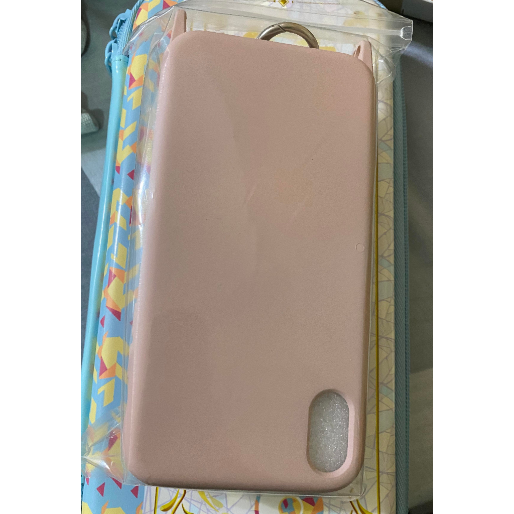 【派福雜貨店】Apple 蘋果 iPhone XR 全新 手機殼 附吊繩 粉紅色