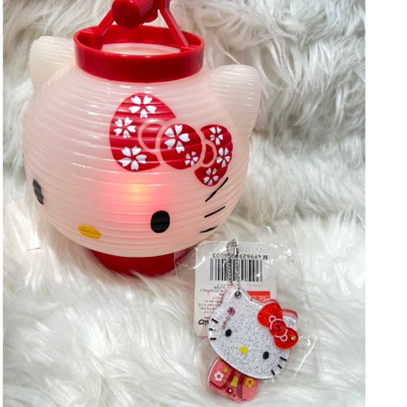 日本進口Hello Kitty燈籠送和服kitty鑰匙圈
