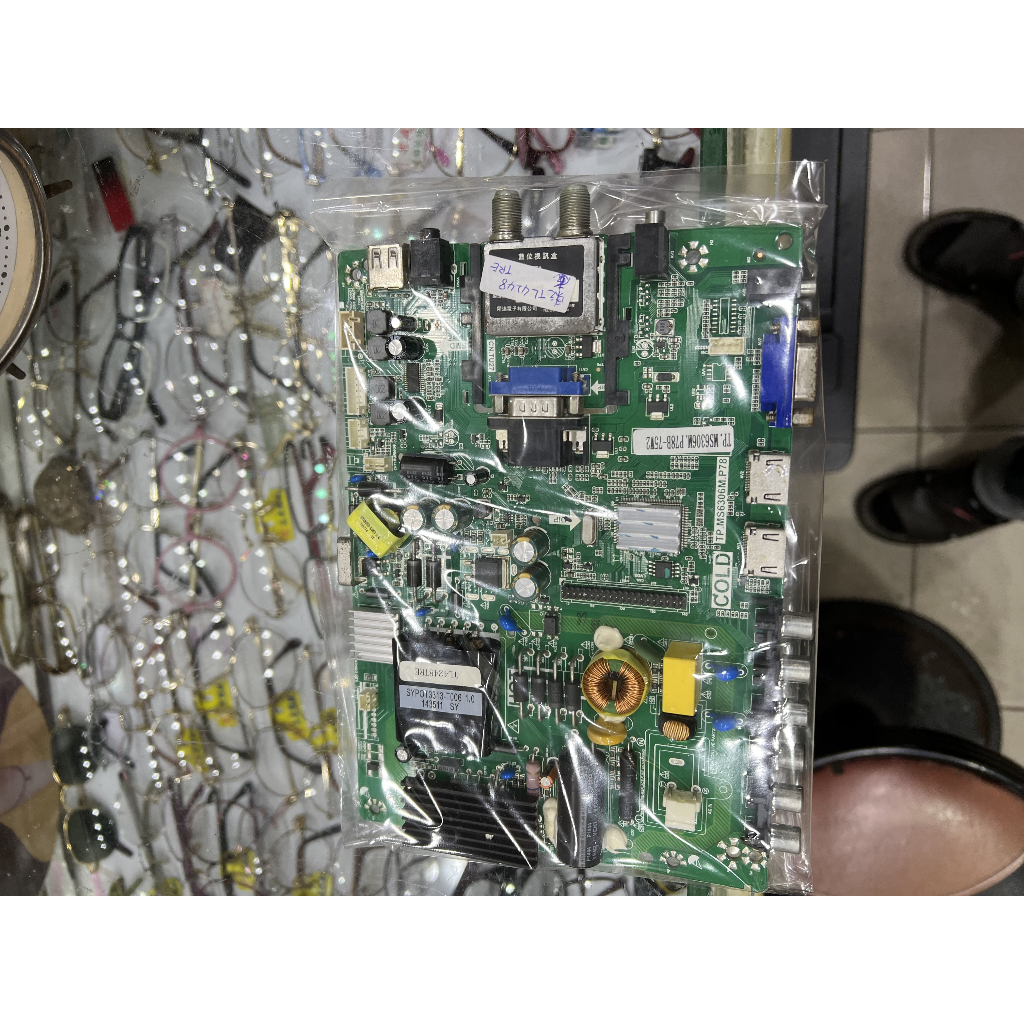 TECO 東元 TL4248TRE 彩色液晶電視 主機板 拆機良品 .及線材