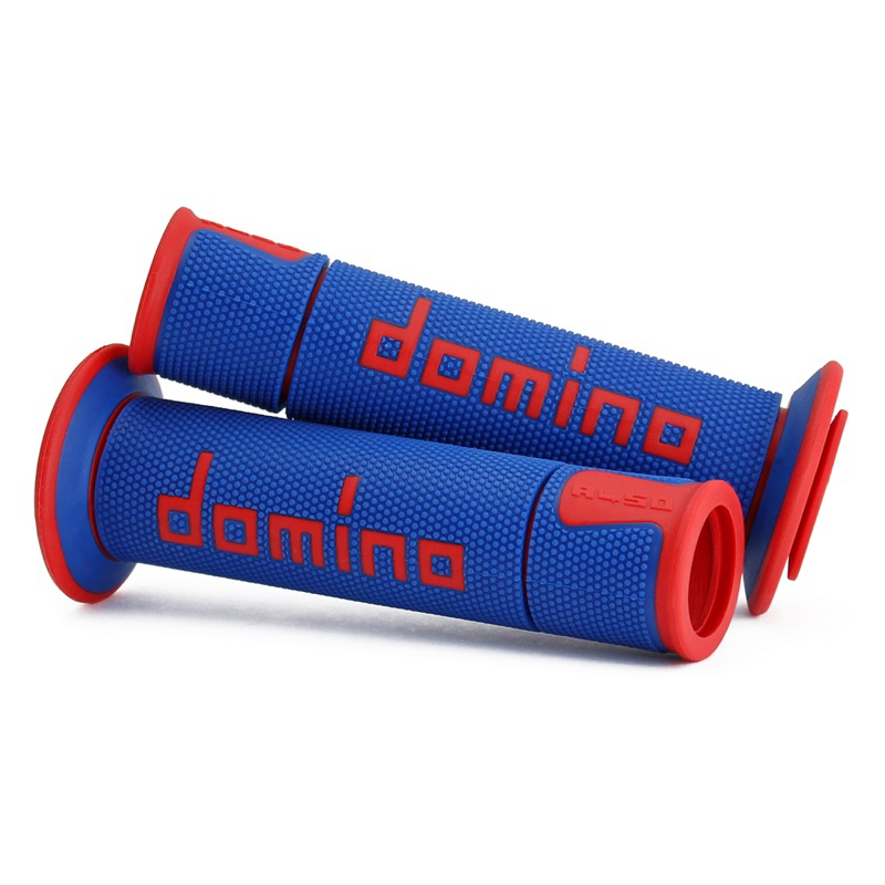 正版義大利Domino A450競賽型握把套(藍紅)