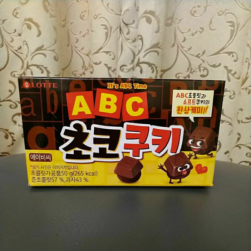 韓國樂天字母巧克力餅乾50公克 非即期品 蝦皮最佛心價