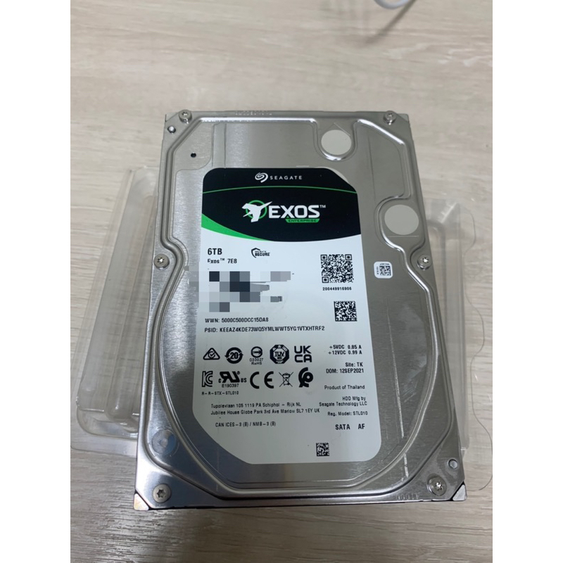 希捷seagate exos 6tb企業級硬碟