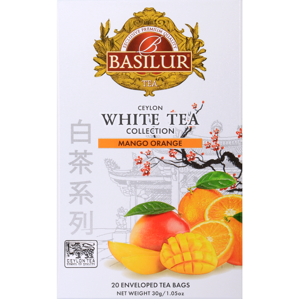 【BASILUR】 72166 芒果柳橙風味茶包(白茶)_1.5gx20包｜品牌旗艦店