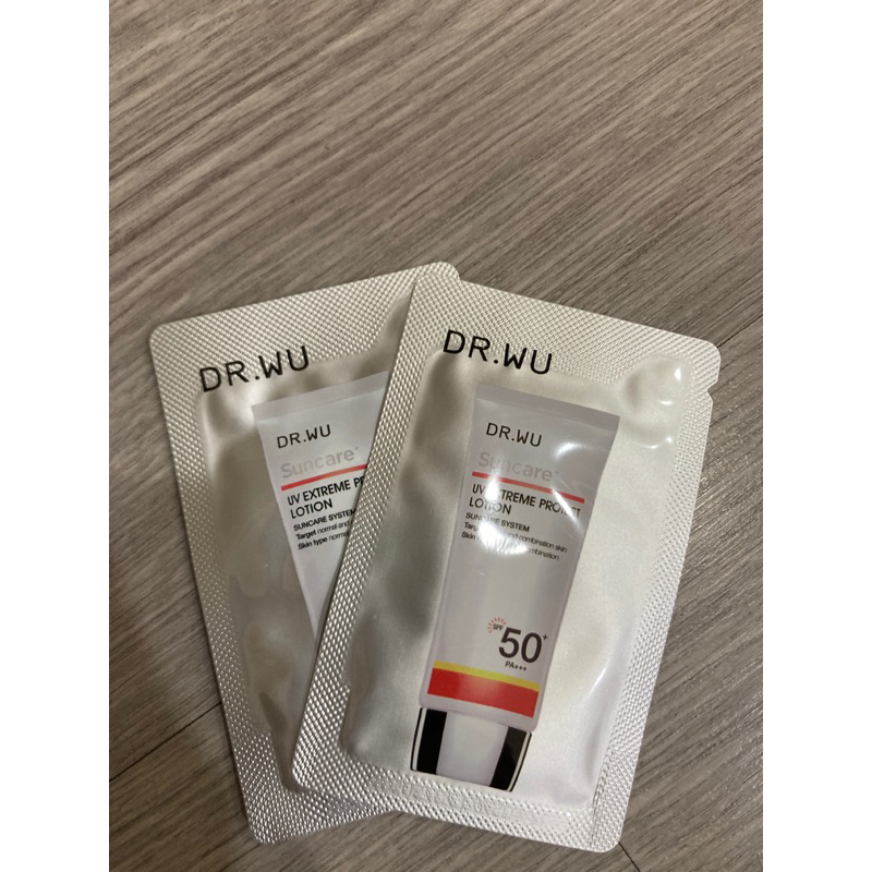 Dr.Wu極效全能防曬乳SPF50+ 2ml