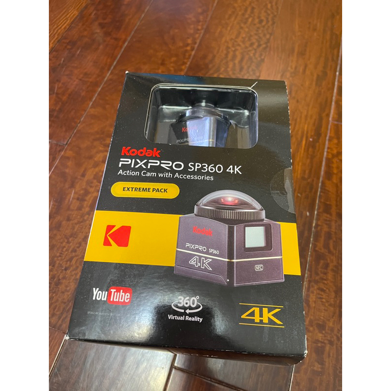 現貨全新Kodak柯達 PIXPRO SP360 4K 360度環景攝影機