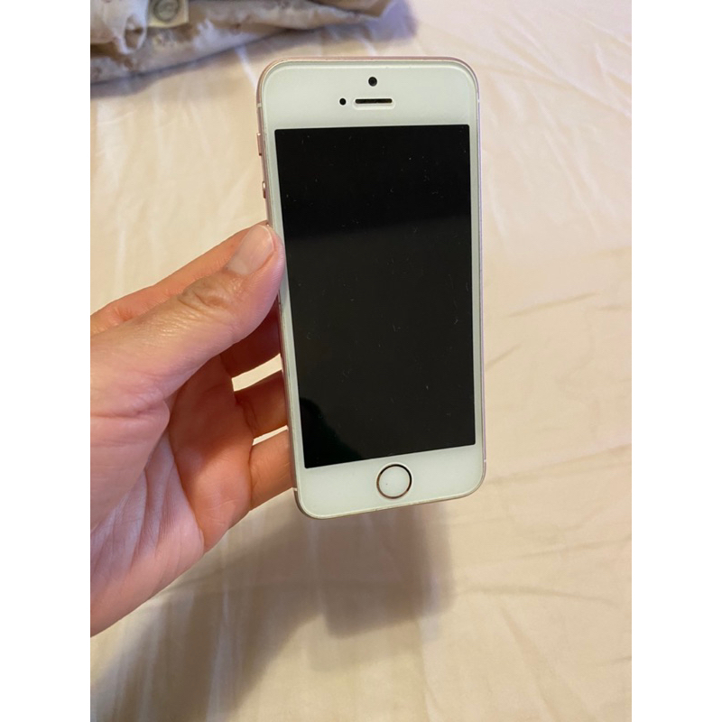 （二手）I PHONE SE 一代 蘋果手機 二手機 （無盒）玫瑰金 64G