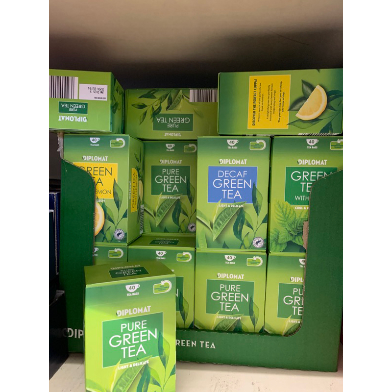水果茶 茶包 英國代購一盒內含40包 綠茶 檸檬 低咖啡因綠茶