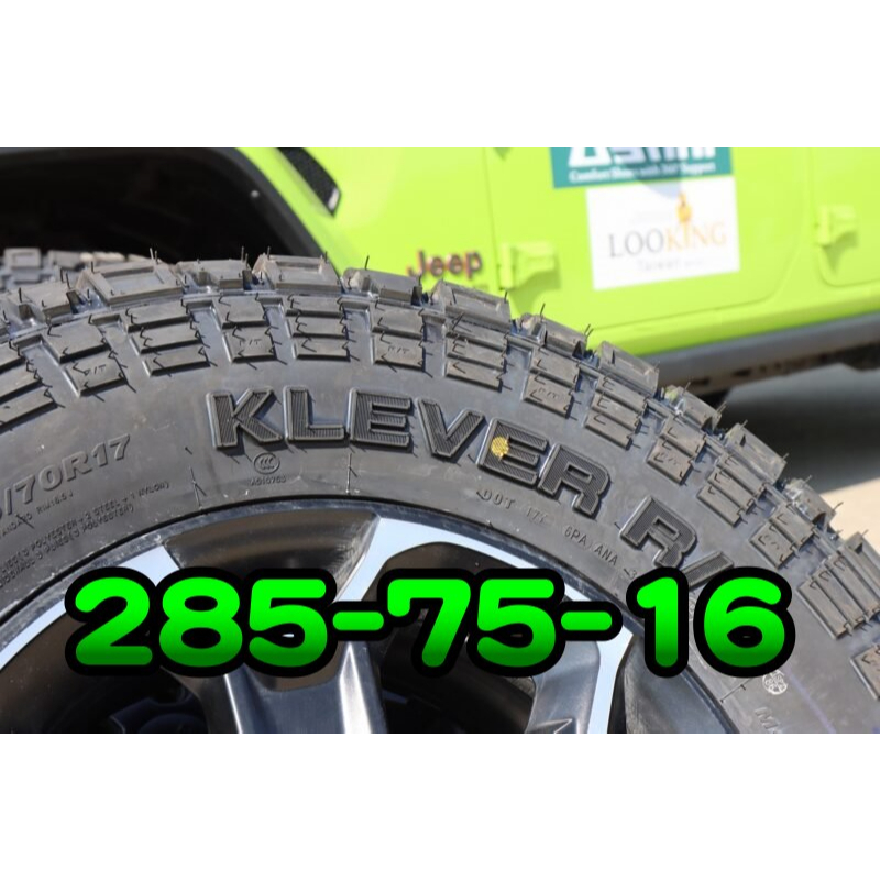 小李輪胎 建大 Kenda KR601 RT 285-75-16 越野胎 全規格特惠價 各尺寸歡迎詢問詢價