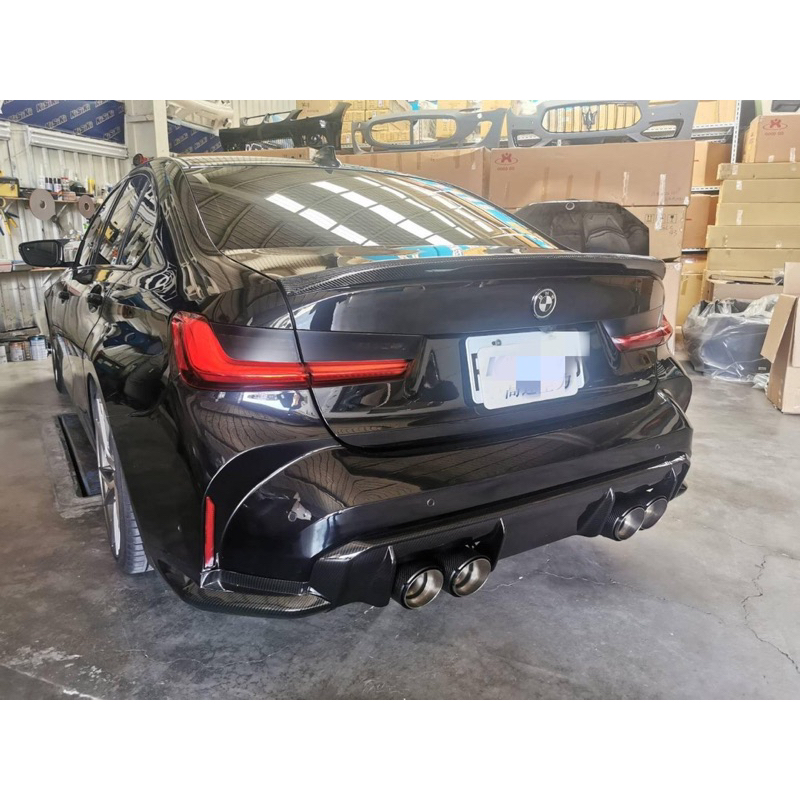 Q寶貝 新品2019 20 年 BMW G20 改G22 / G80 M3 後保桿 大包改裝後保桿  現貨供應PP材質