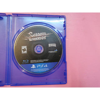 S 出清價! 無封面 絕版 網路最便宜 SONY PS4 2手原廠遊戲片 SHADOW WARRIOR 影武者 槍戰 刀