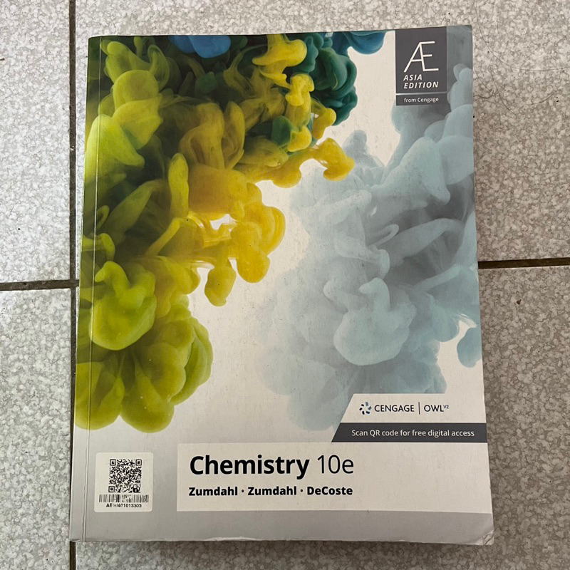 《二手·現貨》Chemistry 10e 普化課本 普通化學 大學化學 Cengage Zumdahl DeCoste