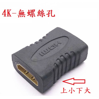 HDMI母對母 轉接頭 支援1080P 4K HDMI 1.4 & HDMI2.0 延長器