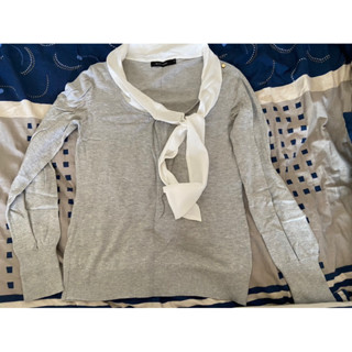 G2000 WOMEN上班族上衣服飾黑/灰百搭L