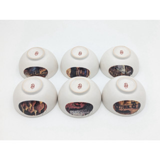 [雅玲百貨]全新庫存*蕃之窯-青田燒 碗組6入