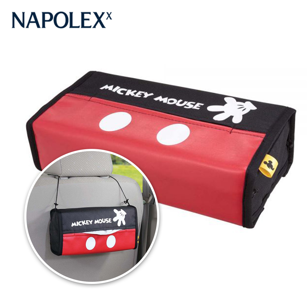 【Napolex】WD-292 米奇車用面紙盒套 迪士尼正版授權