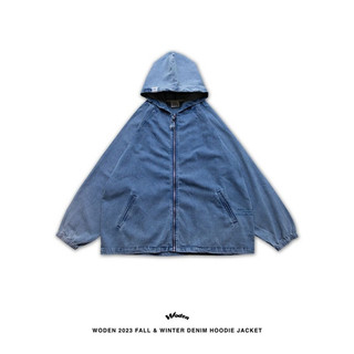 (降價出清)(二手) WODEN 2023 Fall & Winter Denim Hoodie Jacket