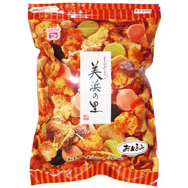日本零食-名古屋 美浜の里 綜合蝦餅 170g