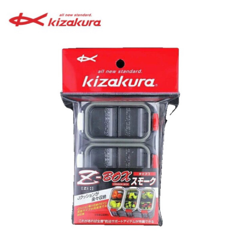 （拓源釣具）KIZAKURA Z-BOX スモータ 雙面防水零件盒