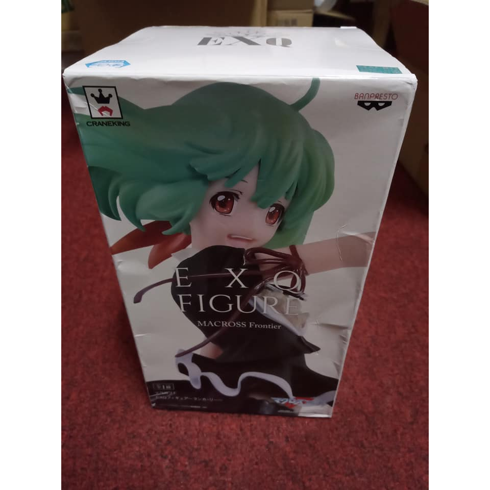 正版公仔....日本景品/EXQ/MACROSS F/超時空要塞F/蘭卡李/Ranka Lee/蘭花