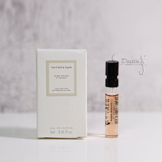 Van cleef & arpels 梵克雅寶 紅玫瑰 Rose Rouge 中性淡香精 2mL 可噴式 試管香水 全新