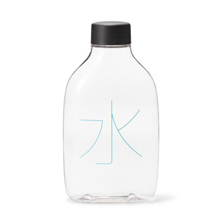 MUJI 無印良品 環保水瓶 隨身透明水瓶 扁平 330ml 日本製