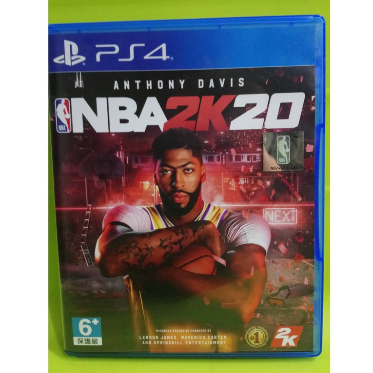 PS4~NBA 2K20~亞版中文介面[運動遊戲]中古良品