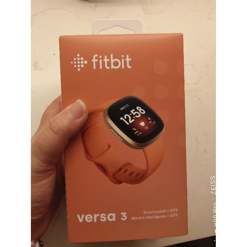 Fitbit Versa 3陶粉色（二手）