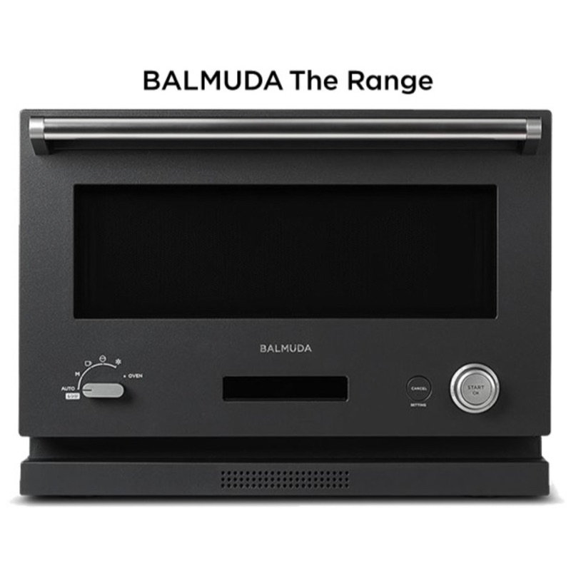 BALMUDA The Range 百慕達 微波烤箱 烤箱 微波 18L K04A(黑色)