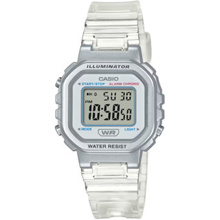 【CASIO】卡西歐 金屬透明潮流腕錶 LA-20WHS-7A 臺灣卡西歐保固一年