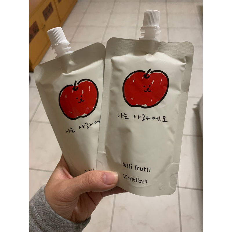 現貨-韓國 Tutti Frutti 鮮榨蘋果汁