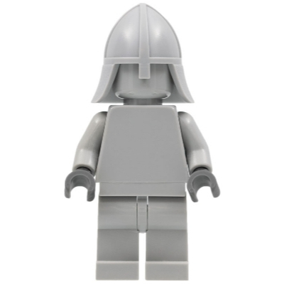 【瘋豬】LEGO樂高 士兵雕像 淺灰 cty0400 (Statue)( 人偶 雕像 60026)