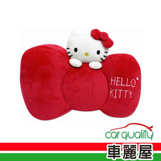 【HELLO KITTY】CT頭枕 KT經典-蝴蝶結PKTD017W-05(車麗屋)