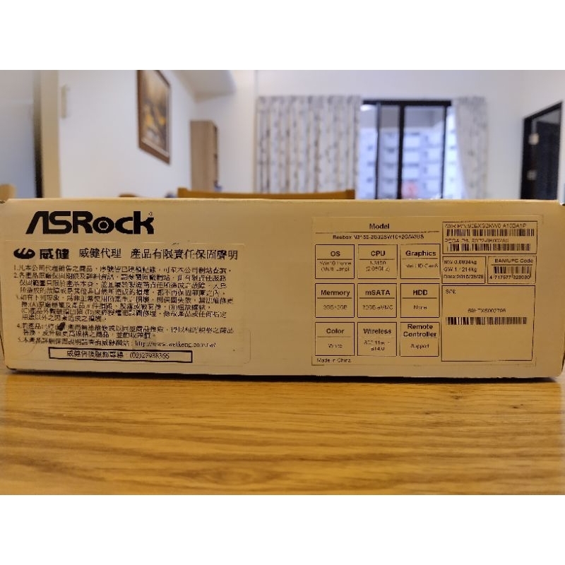 Asrock beebox N3150 AIO 迷你電腦 4g 32g