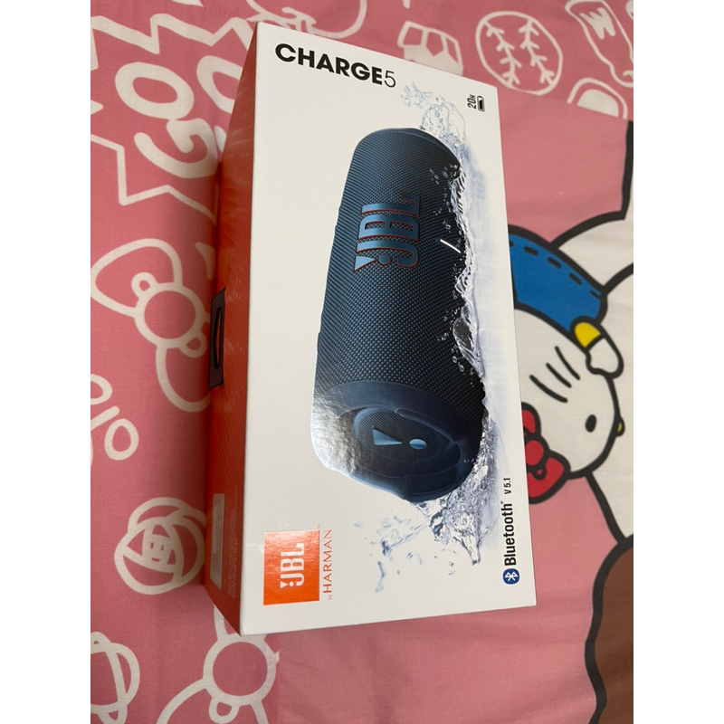 JBL CHARGE5防水藍芽喇叭（只有開箱檢查，公司貨含發票，原價$7900）