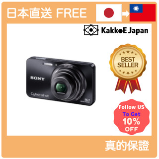 [日本直送][日本二手攝像頭]索尼索尼索尼數碼相機網路旋號W570 1610萬畫素CCD光學X5黑色DSC-W570/b