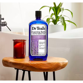 [美國原裝 現貨] Dr. Teal's Foaming Bubble Bath 泡泡浴 泡澡必備 1kg – 薰衣草